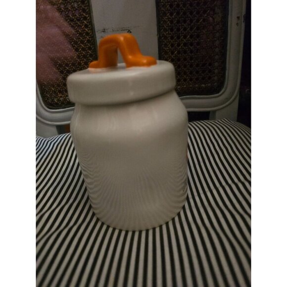 NWT Rae Dunn Halloween Baby Jack O'Lantern Icon Canister - Picture 7 of 12